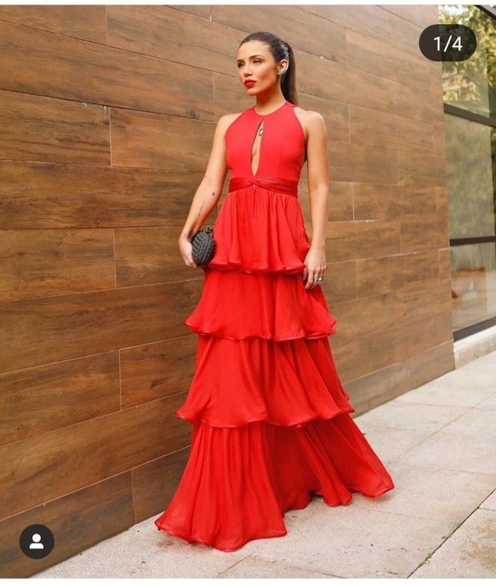 Red Evening Prom Dresses, Long Prom Dress - VelvetHem