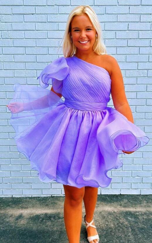 One Flutter Sleeve Cocktail Dress SYH108 by vivymakudress