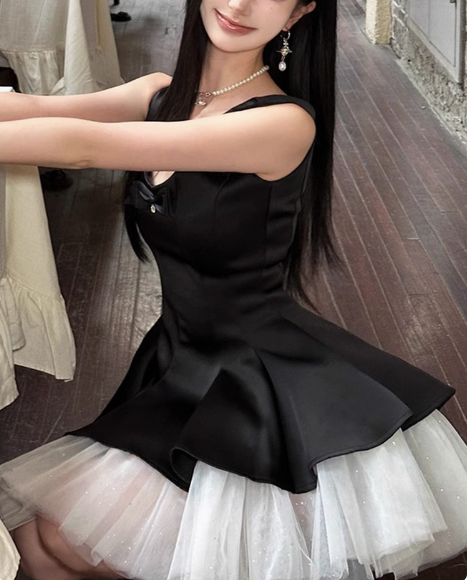Elegant Tulle Puffy A-line 17th Birthday Homecoming Dress - View 4 | VelvetHem