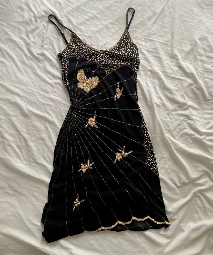 Vintage Black Strapless Butterfly Sequin Birthday Short Skirt Homecoming Dress - VelvetHem