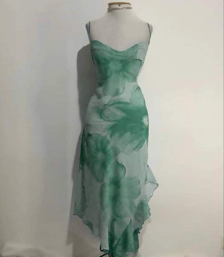 Flowy Chiffon Printed Strapless 19th Birthday Homecoming Dress - VelvetHem