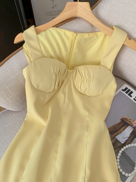 Cute Strapless Satin Waist 17th Birthday Homecoming Dress - View 4 | VelvetHem