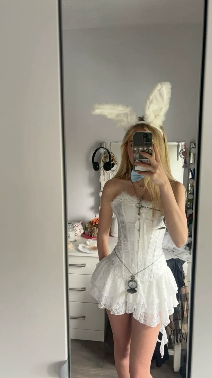 Sweet White Strapless Feather Embellished Lace Mini 16th Birthday Homecoming Dress - View 3 | VelvetHem