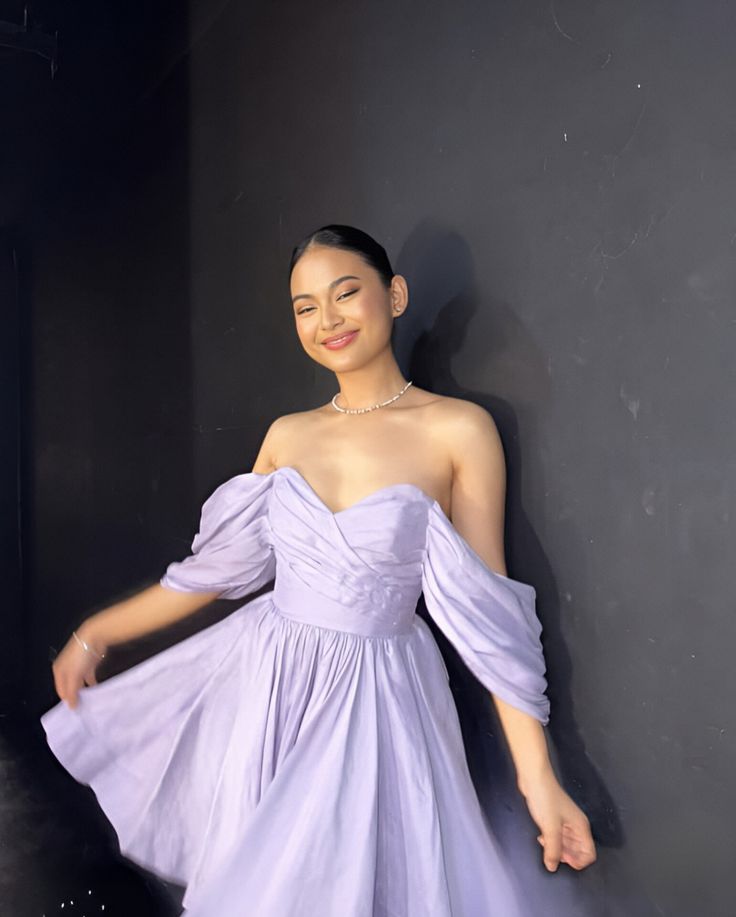 Elegant Lavender One-shoulder Satin A-line Birthday Party Homecoming Dress - VelvetHem