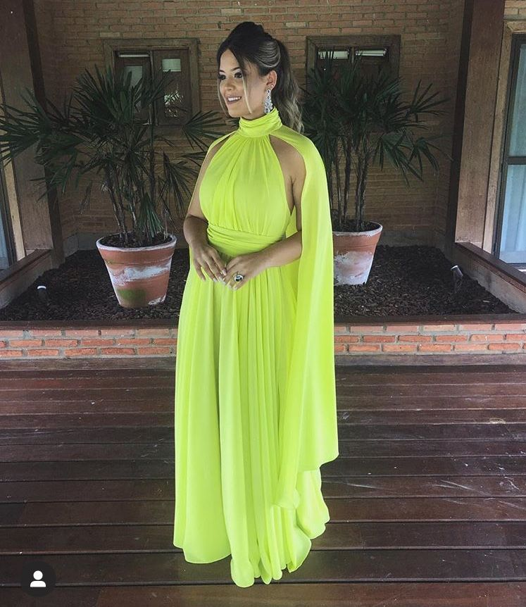 Illusion Green High Neck A-Line Elegant Dubai Arabic Sequins Prom Gowns Party Dress - VelvetHem