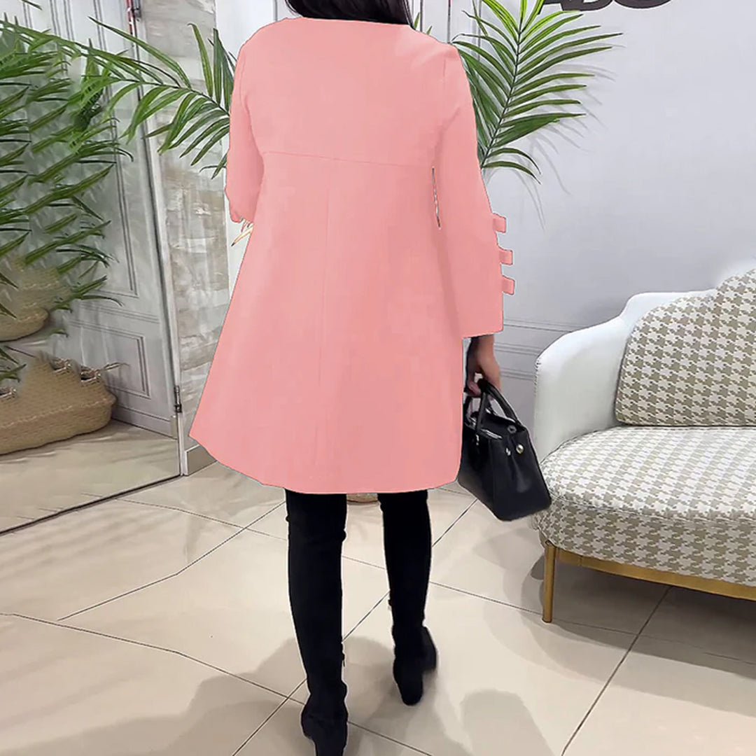 Pada Casual Dress with Long Sleeves for Women Flattering Modern Fit