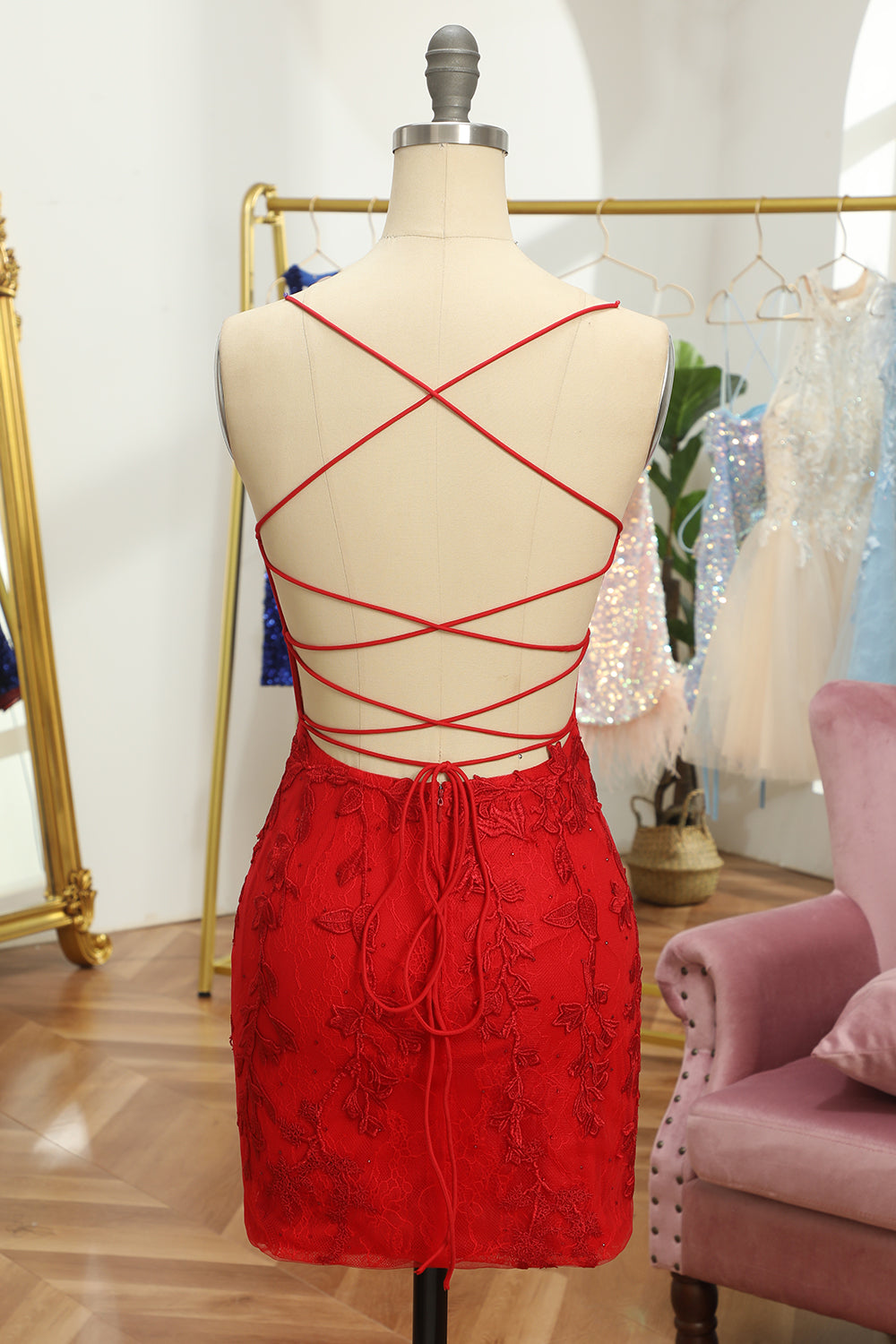 Mint Homecoming Dresses Lace Sweetheart Tight Short Cocktail Dresses