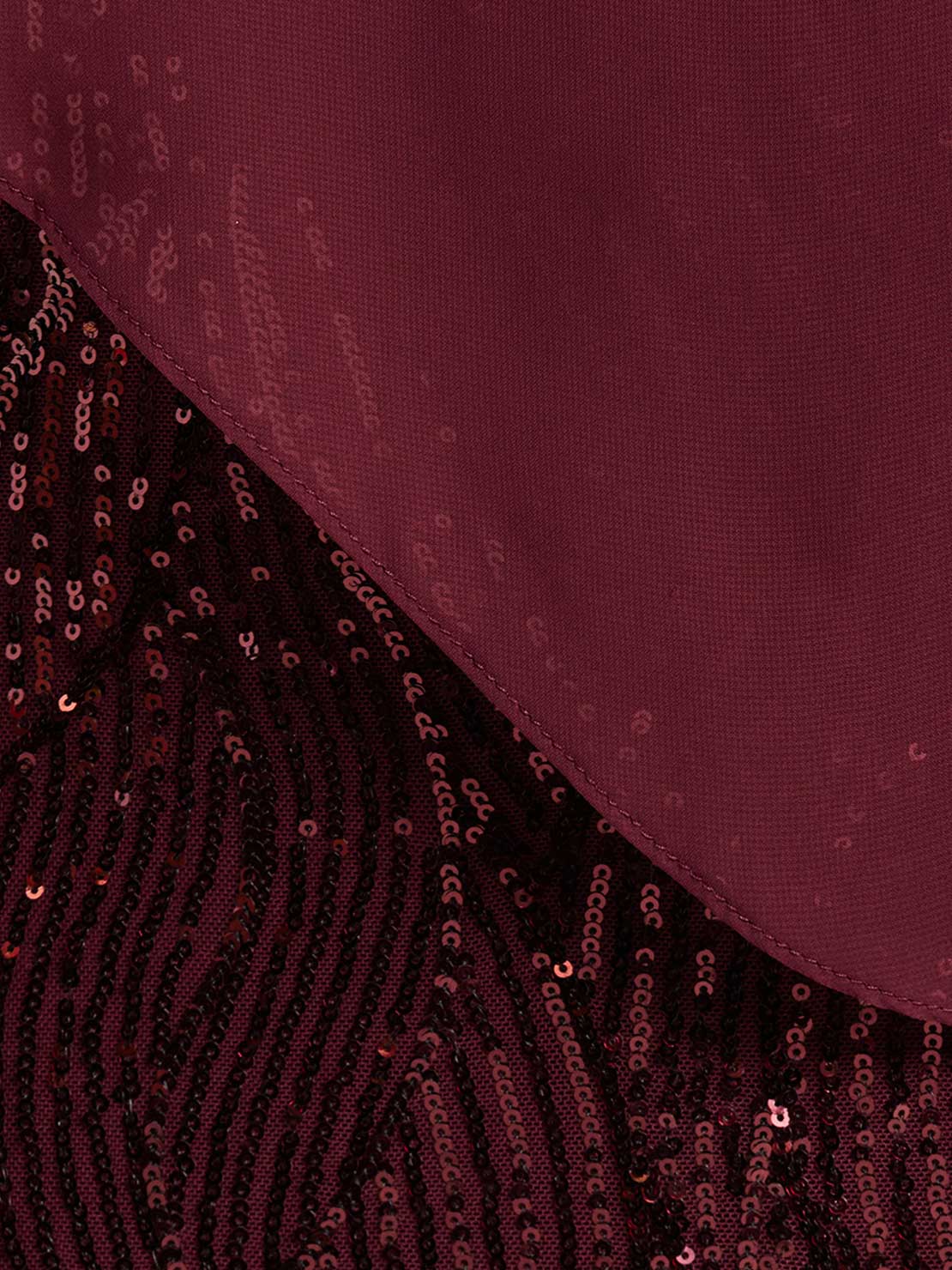 Plus Size Sequined A Line Mother of the Bride Dress with Scoop Neck and Half Sleeves