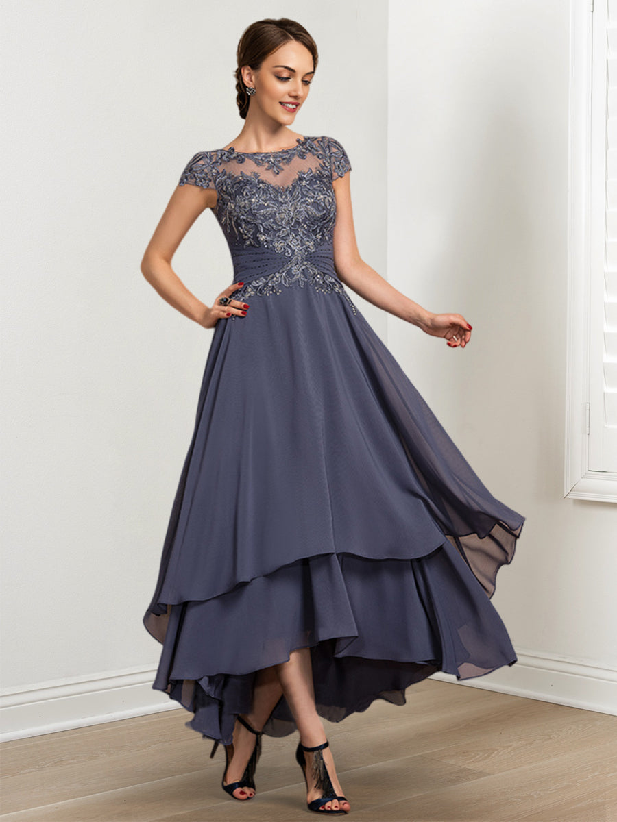 Princess A Line Mother of the Bride Dress Featuring Applique