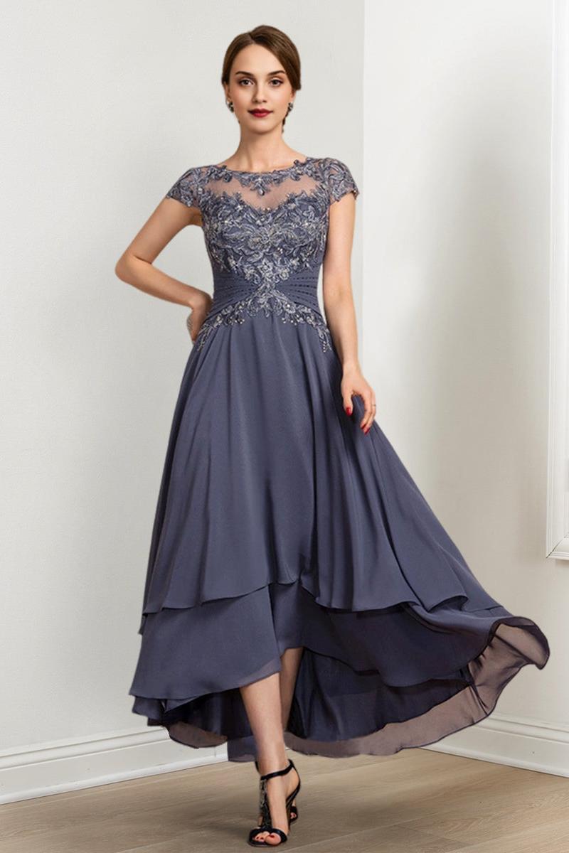 Princess A Line Mother of the Bride Dress Featuring Applique