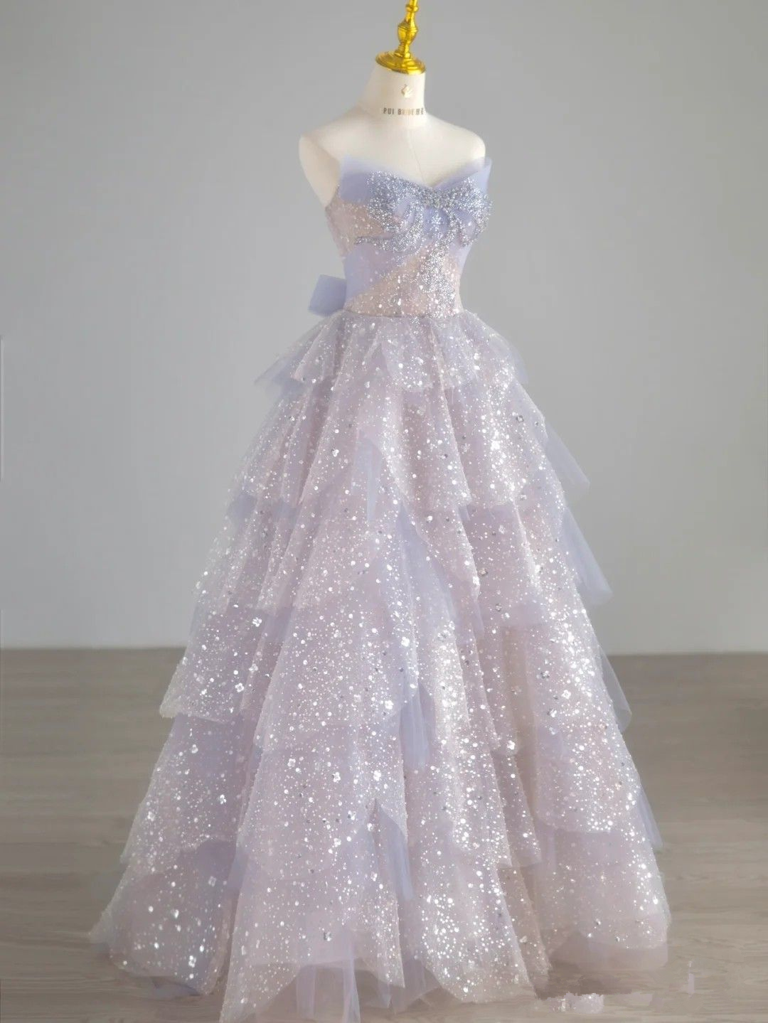 Luxurious Shiny Ball Gown,Sweet 16 Dress,Princess Dress,Y2403 - VelvetHem
