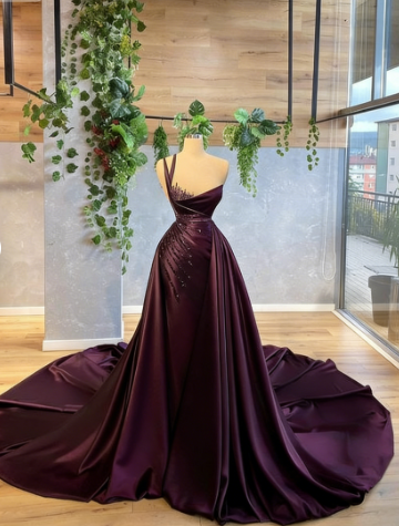 New Arrival black Long evening Prom Dress