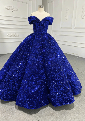 Burgundy Quinceanera Dress Off The Shoulder Sequins Ball Gown Sweet 16 Dress - View 9 | VelvetHem