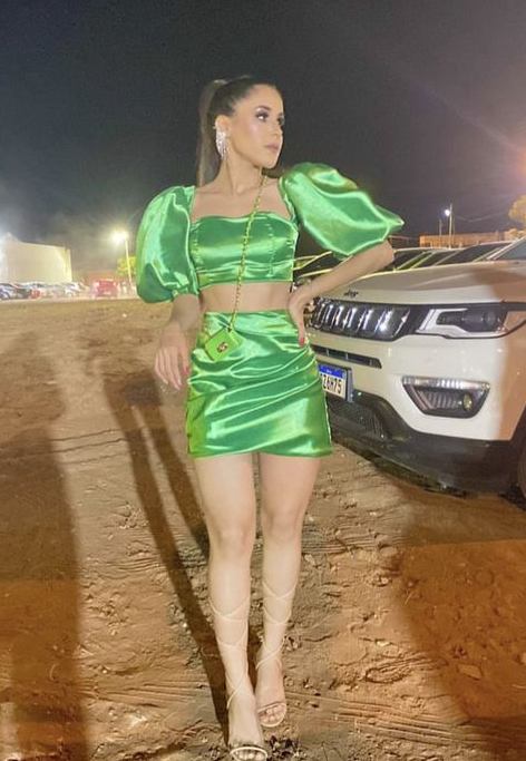 Green Two Piece Short Prom Dress Homecoming Party Dress - VelvetHem