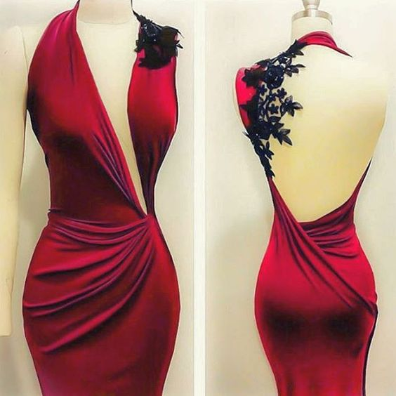 Mermaid Prom Dress,Burgundy Prom Dresses,Fashion Prom Dress,Sexy Party Dress,Custom Made Evening Dress Y791 - VelvetHem