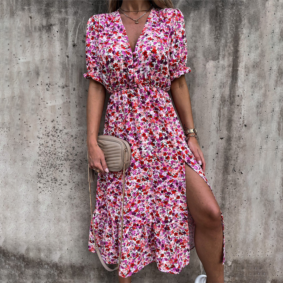 Mere Casual Slit Dress for Women Modern Trendy Look