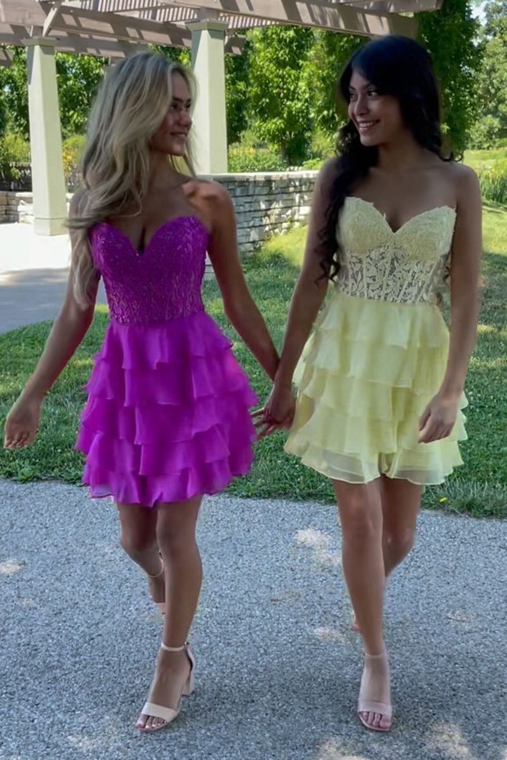 Royal Blue Corset Homecoming Dresses Strapless A Line Short Cocktail Dresses With Ruffles
