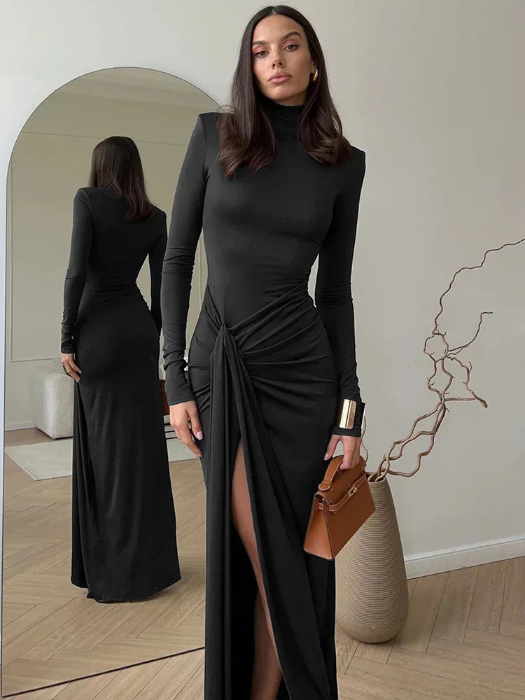 Zara Long Sleeve Bodycon Club Dress