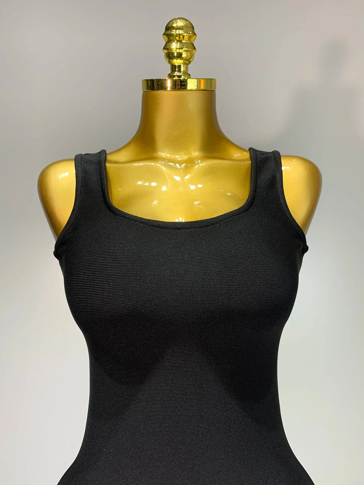 Women Spaghetti Strap Bodycon Short Dress Black Pleated Ruffle Hem Sleeveless Evening Party Cocktail Elegant Birthday Dresses - View 4 | VelvetHem