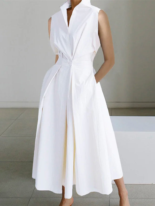 Margarita Boutique Dress with Collar Designer Edit