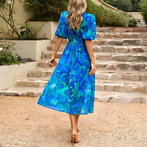 Karen Minimalist Midi Dress for Women Evening Wear Edit