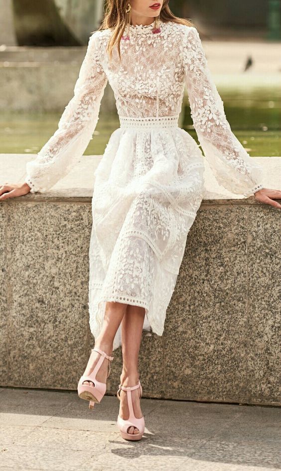 Lace Prom Dresses Chic Prom Dress Beautiful Evening Dress S6277 - VelvetHem