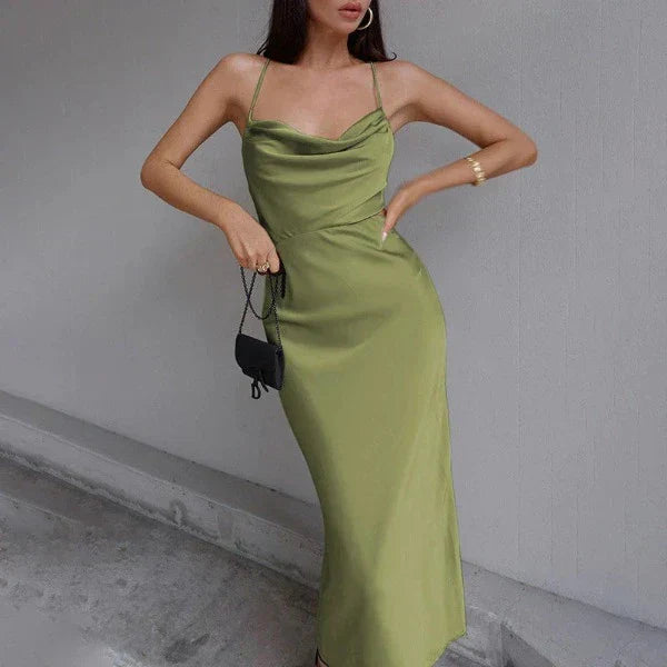 Kesia Tailored and Elegant Dress for Women Romantic Soft Style