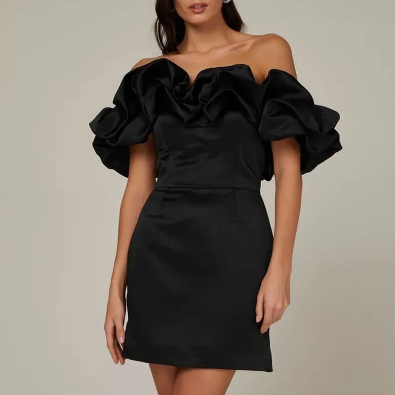 Irene Minimalist Cocktail Dress Evening Wear Edit