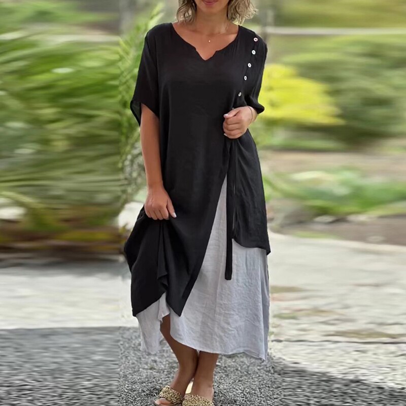 Paima Casual and Comfortable Summer Dress for Women Date Night Outfit