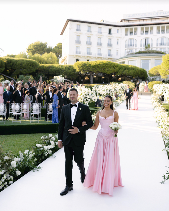 Elegant A Line V Neckline Floor-length Satin Long Pink Evening Dress Prom Dresses - View 8 | VelvetHem