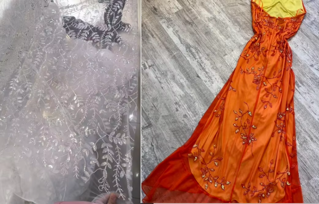 Pretty A Line Halter Tulle Long Prom Dresses Formal Evening Dresses