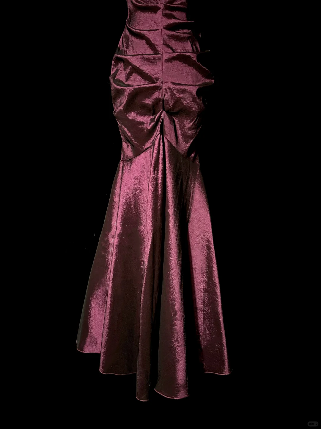 Vintage Mermaid One Shoulder Sleeveless Long Prom Gown Fairy Prom Dresses - View 5 | VelvetHem