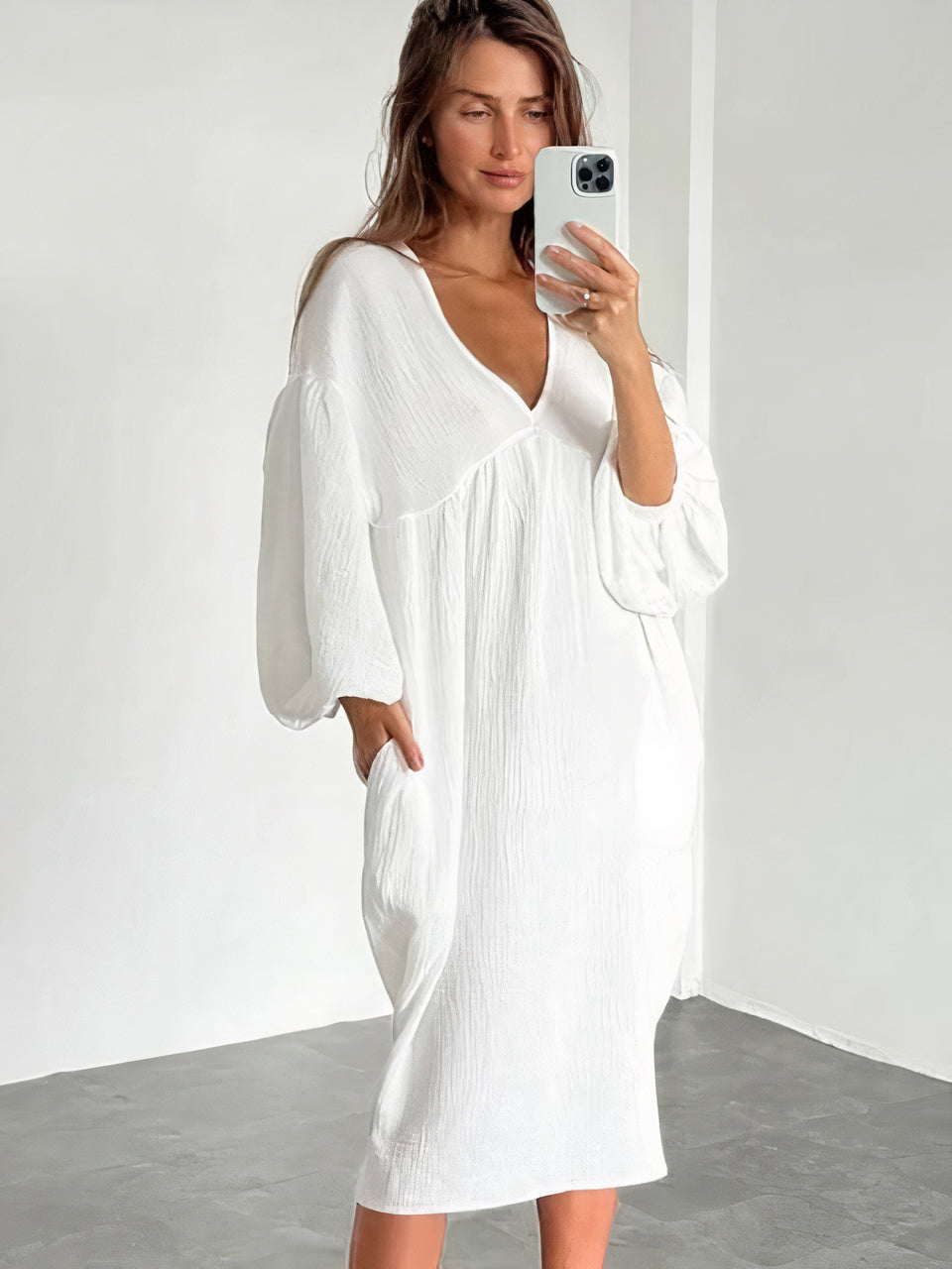 Flora Minimalist Casual Dress Designer Edit