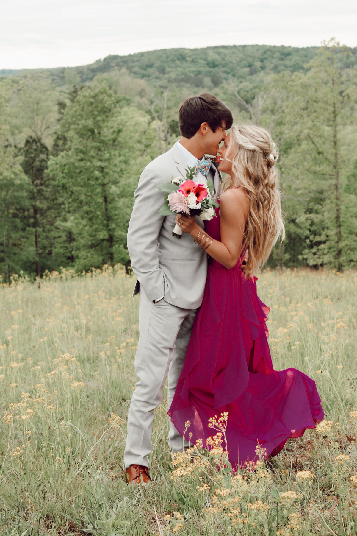 Simple Pure Color Long Prom Dress,Chic Evening Dress - VelvetHem