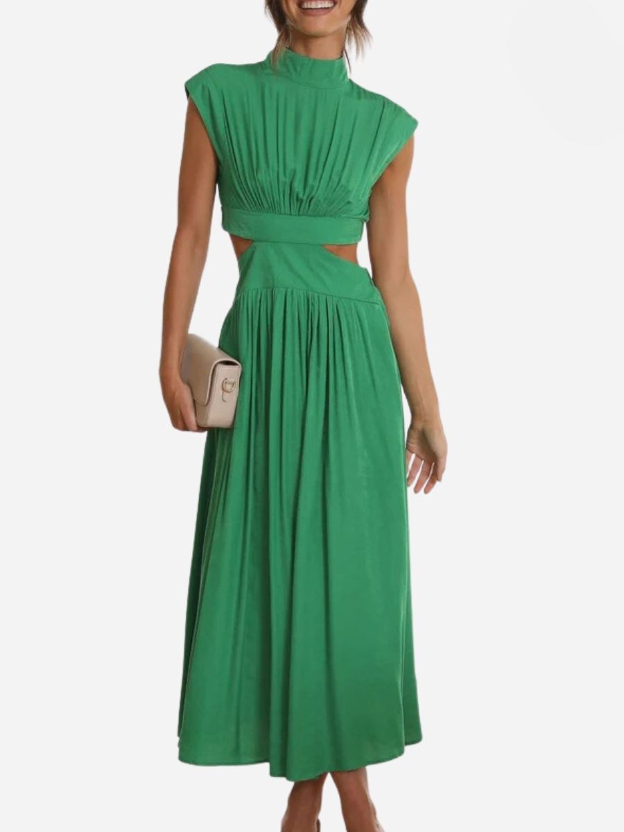 Victoria Timeless Summer Sleeveless Long Maxi Dress Elevated Occasion Wear