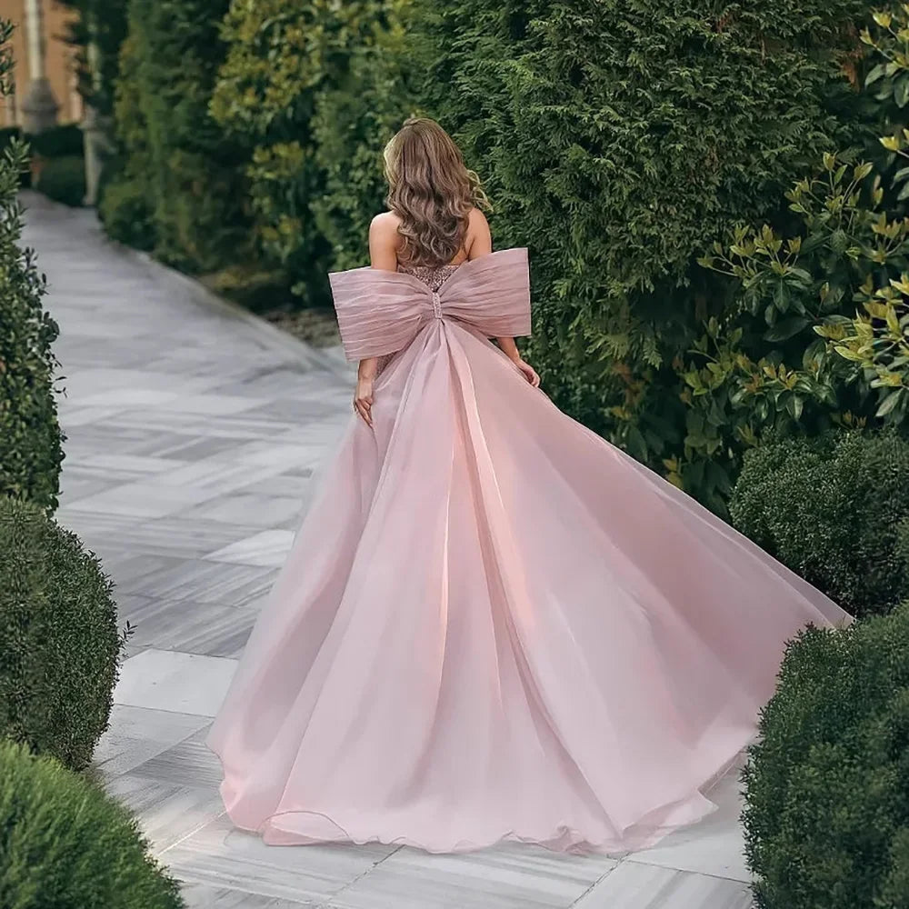 Zapdress Pink 2025 Mermaid Beaded Evening Dresses with Cape Wedding Party Gowns for Women DLA73061 Customized (ZD17230)