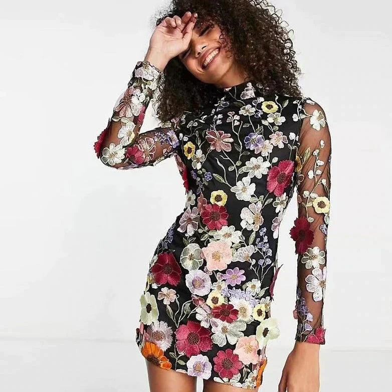 Cristina Effortless Perfect Floral Dress for Spring and Summer Designer Edit