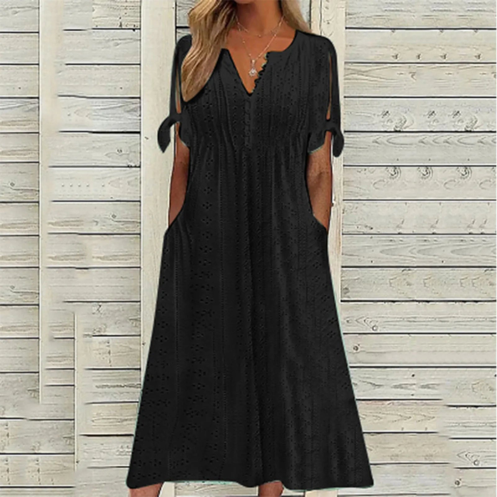 Jordina Classic and Elegant Dress for Women Office and Evening