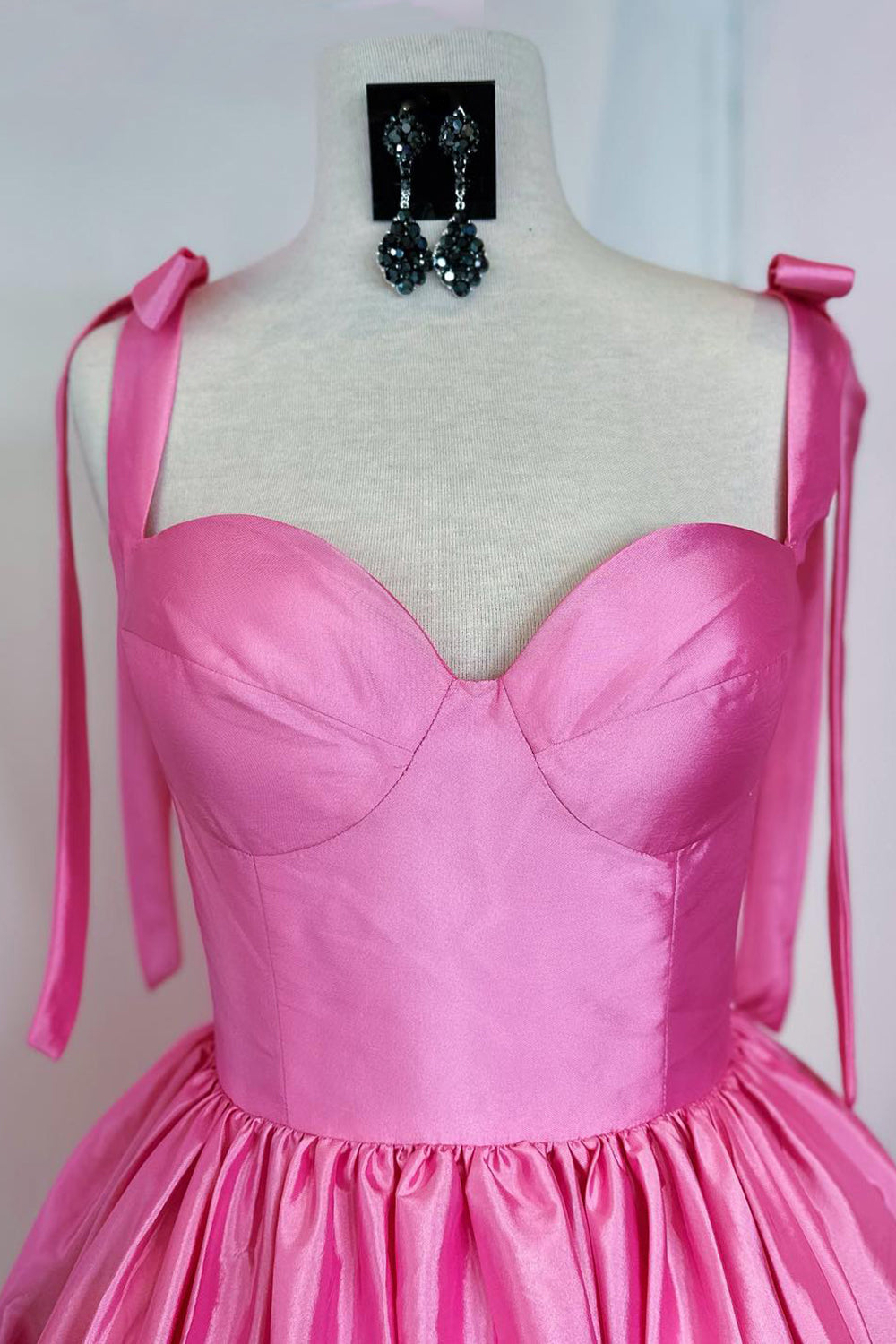 Simple Pink Homecoming Dresses Corset A-Line Ruched Short Cocktail Dresses