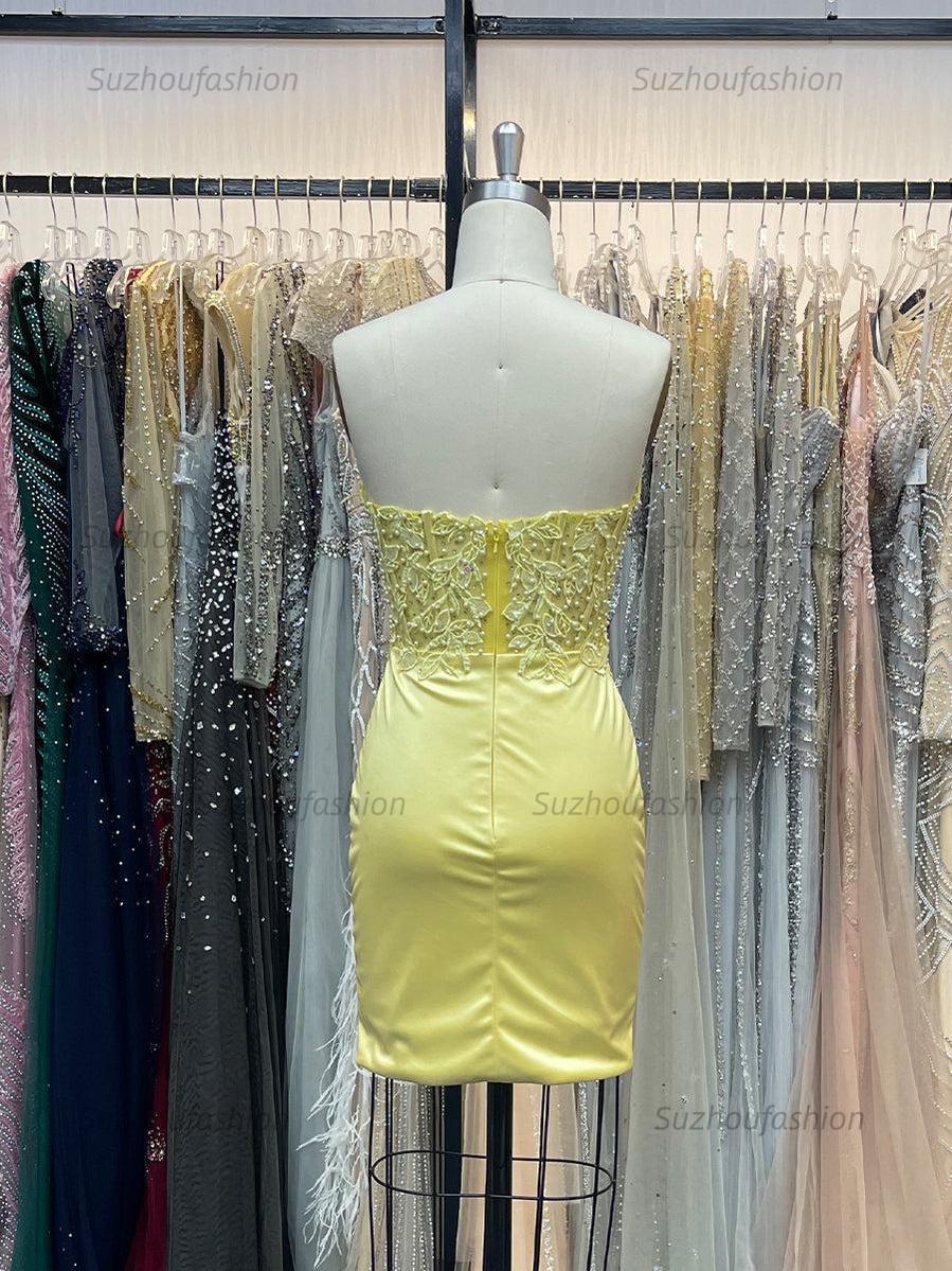 Suzhoufashion Sparkly Sequins Sweetheart Bodycon Homecoming Dress