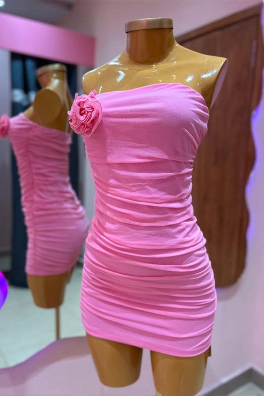 Suzhoufashion Strapless Bodycon Short Homecoming Party Dress