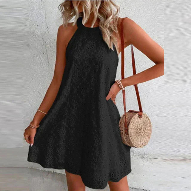 Gabriela Boutique Lace Summer Dress Chic Silhouette Collection