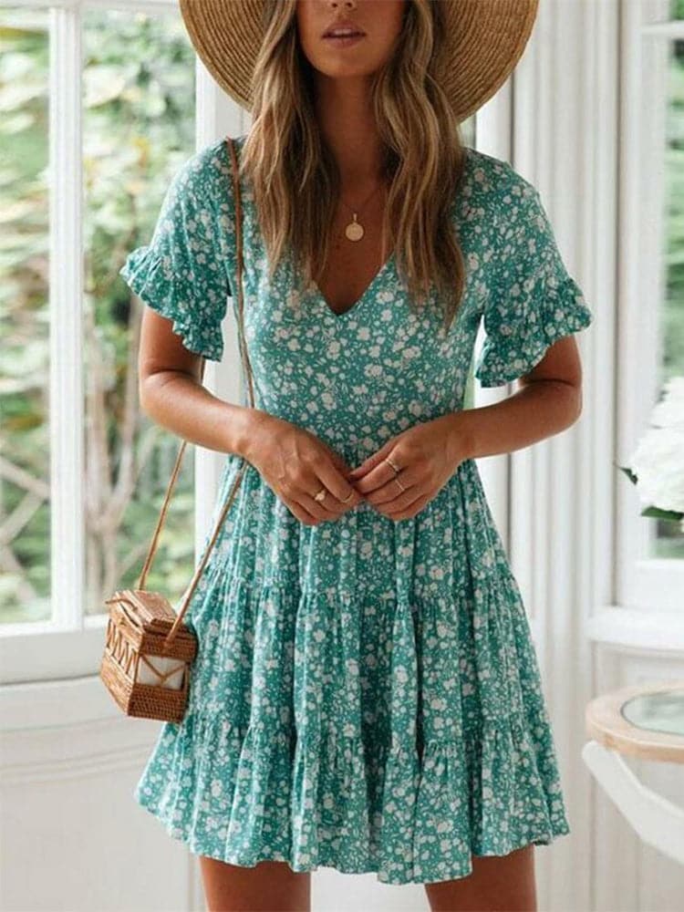 Summer Wrap Holiday Sundress