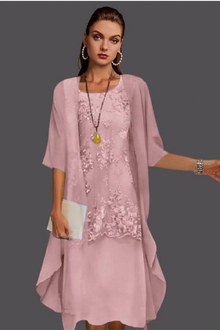 Suzhoufashion Lavender Short Bridesmaid Dresses Mother Of The Bride Dresses With Lace