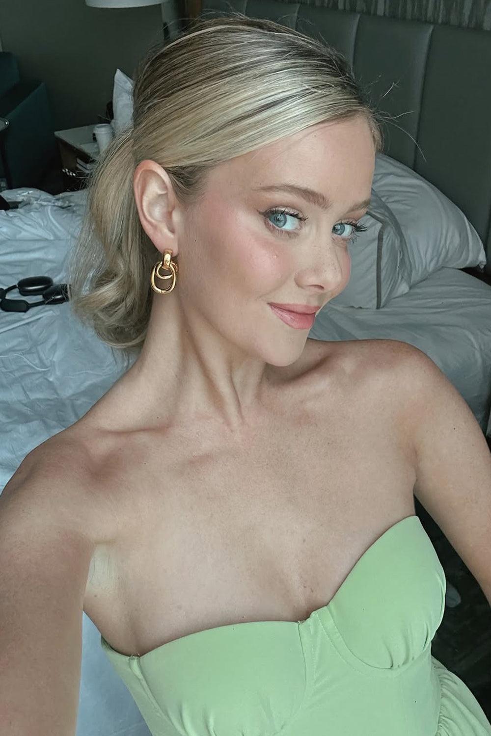 Suzhoufashion Sweetheart Light Green Layered Ruffle Evening Dress With Slit Formal Evening Gown