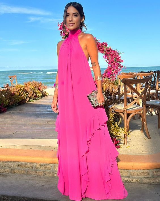 Simple A-line Sleeveless Prom Dress,Wedding Guest Dress - VelvetHem