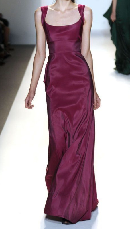 Elegant Satin Long Party Evening Dress - VelvetHem