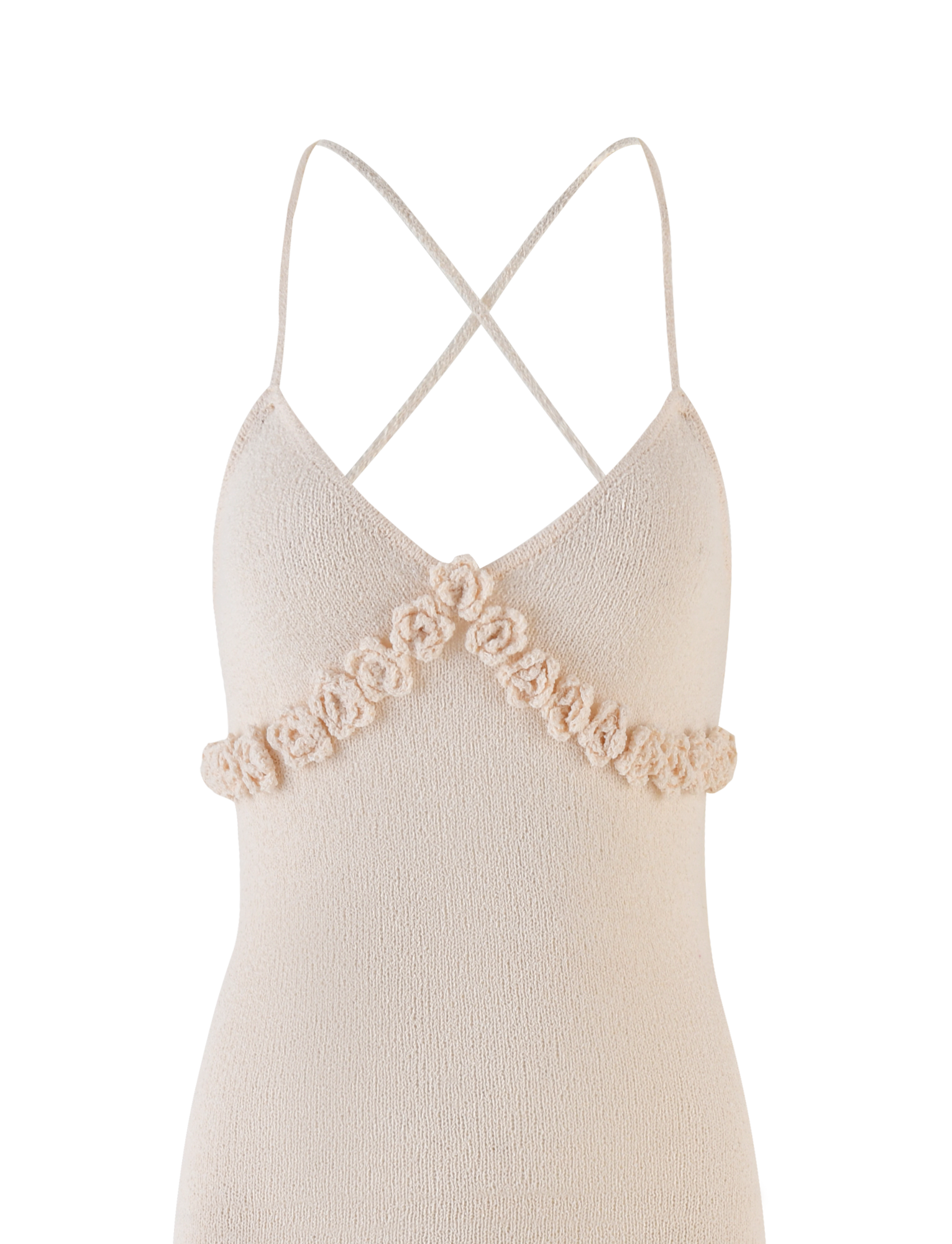 LAVELLE MAXI DRESS - WHITE : CREAM : CREAM