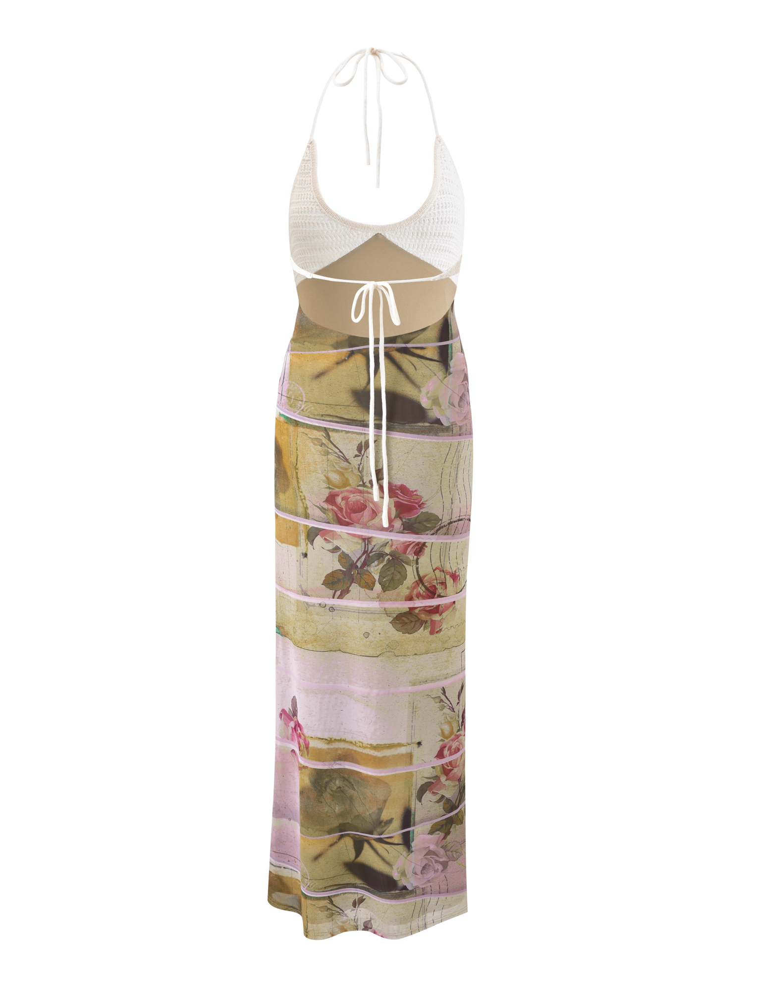 TILLEY MAXI DRESS - ROSE POSTCARD