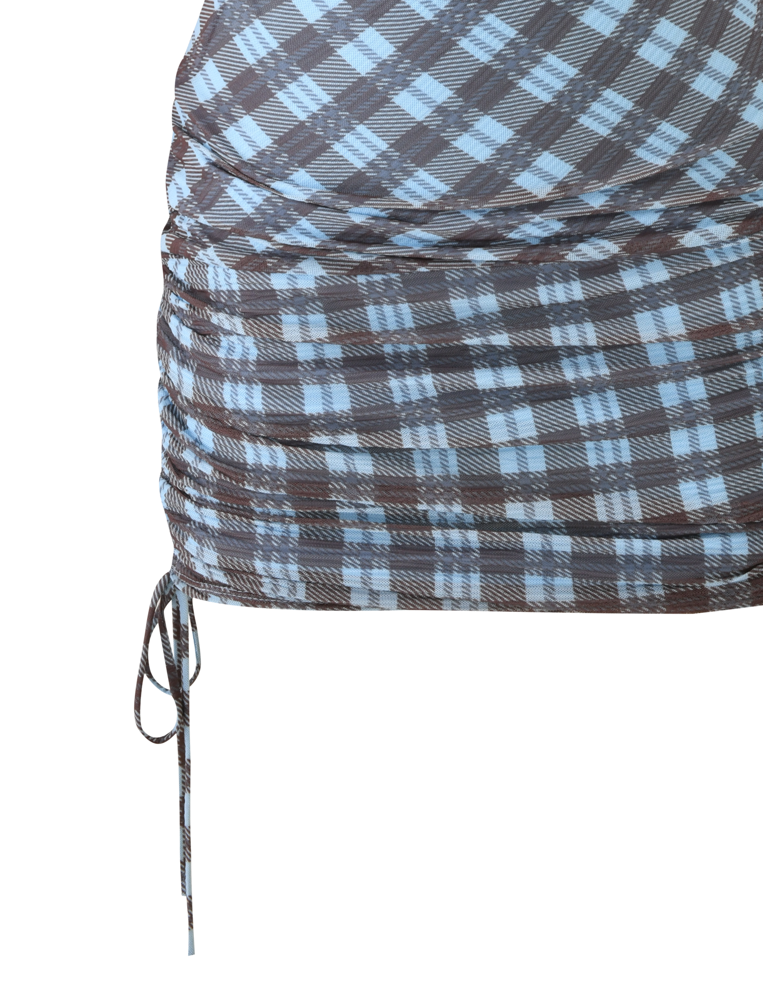 WINSLOW MINI DRESS - BLUE CHECK